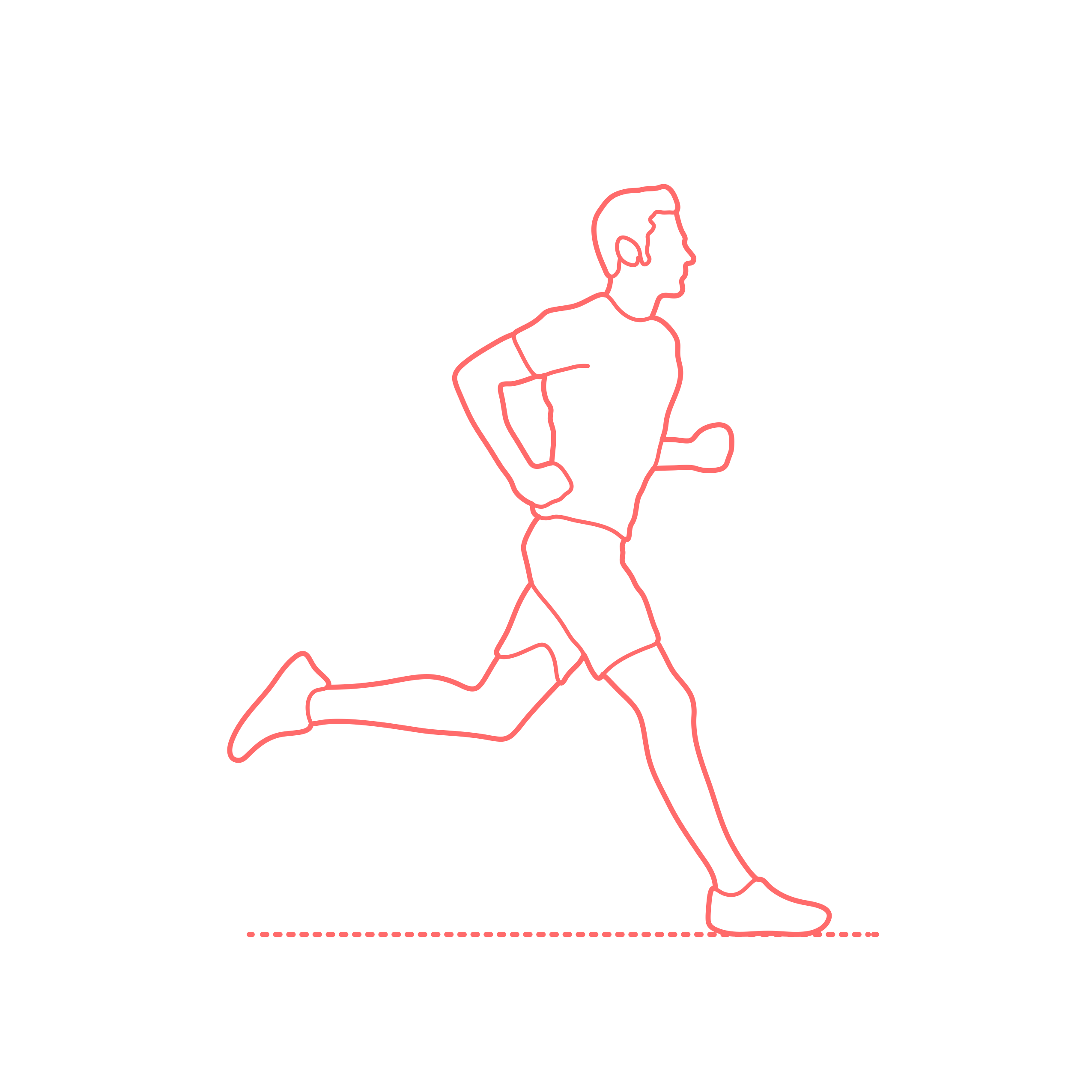 Humans Exercise Running Side Male Outline Svg Vector Free Vectors